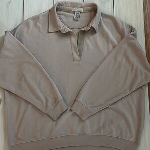 Khaki sweater